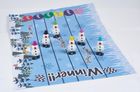 Racing Snowmen Crackers